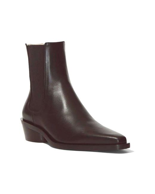 Proenza Schouler Brown Cowboy Boots