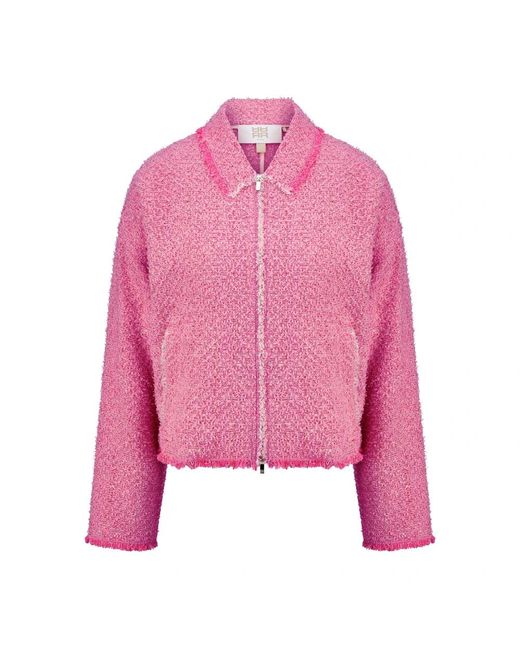 Riani Tweed Jas in het Pink