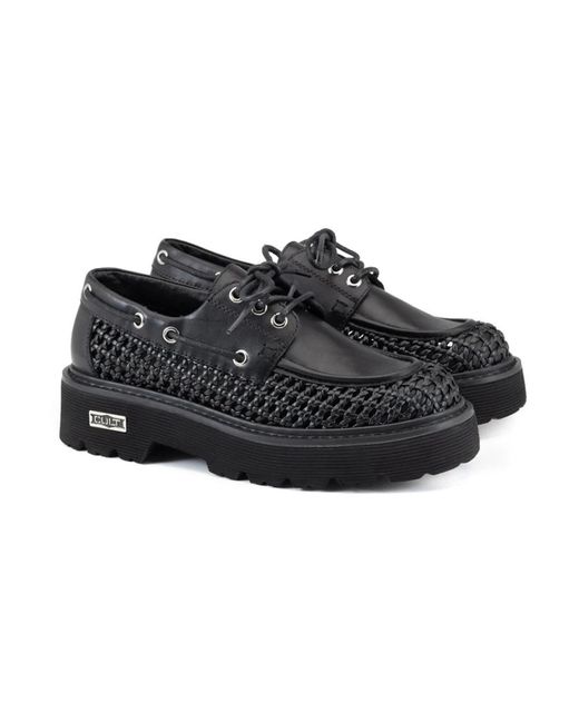 Cult Black Boat Shoes
