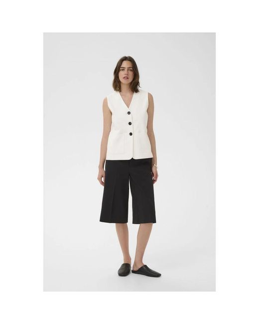 Inwear White Waistcoats