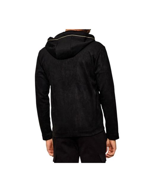 Zip-Throughs di EA7 in Black da Uomo