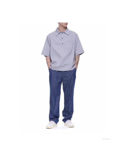 Hevò Purple Polo Shirts for men