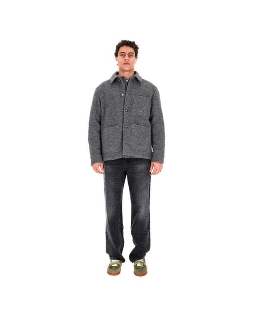 A.P.C. Gray Light Jackets for men