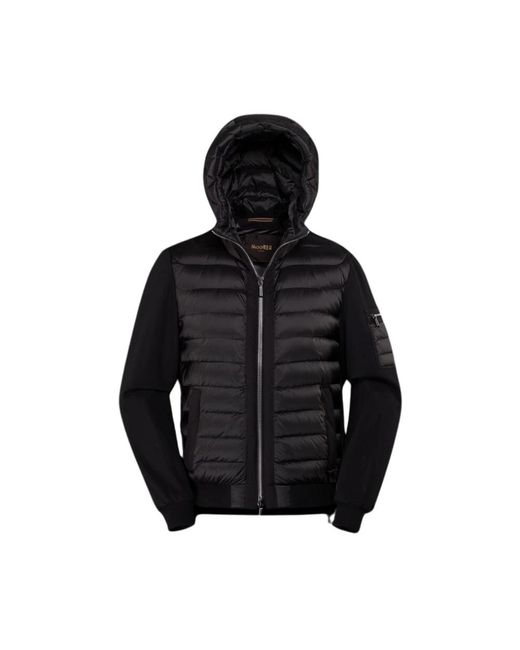 Down Jackets Moorer de hombre de color Black