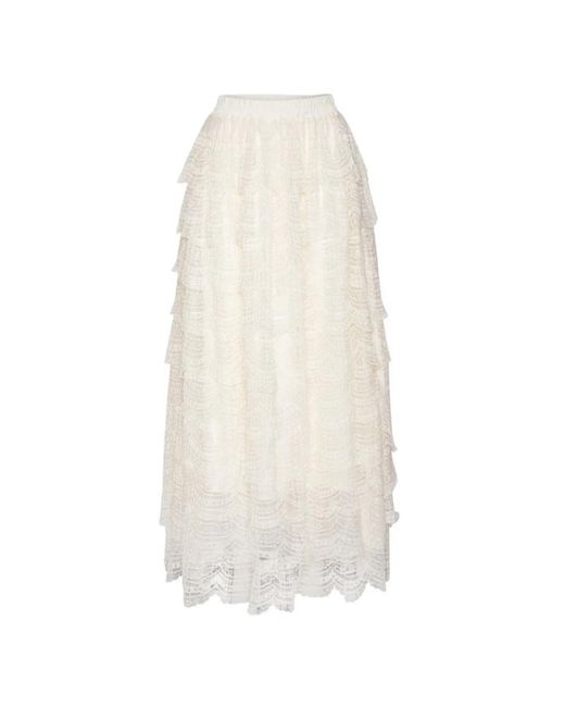 EMM Copenhagen White Maxi Skirts