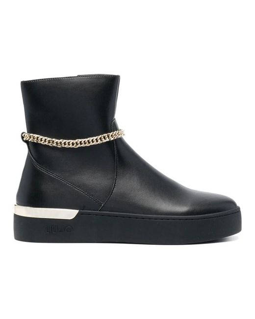 Liu Jo Black Ankle Boots