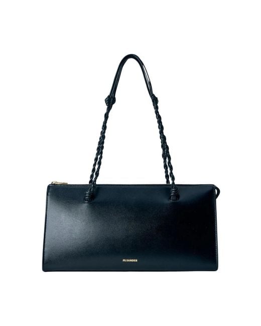 Jil Sander Blue Shoulder Bags