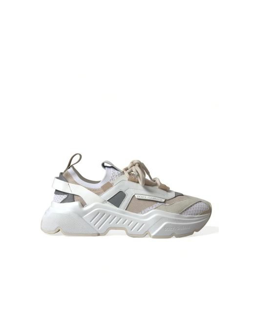 Dolce & Gabbana Gray Sneakers for men