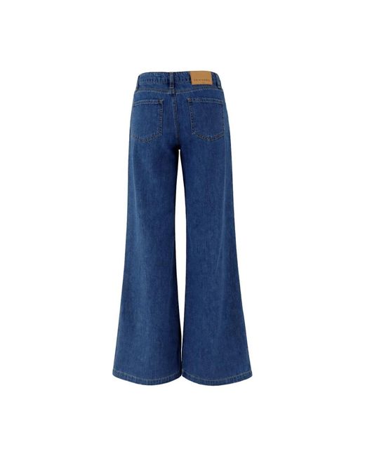 Ermanno Scervino Blue Wide Jeans