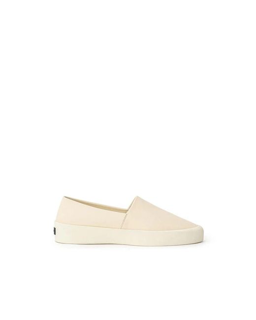 Fear Of God Leder Loafer Slip On in Natural für Herren