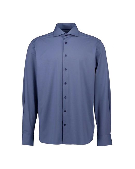 Eton of Sweden Blue Casual Shirts for men