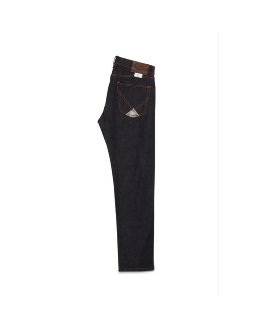 Roy Rogers Black Straight Fit Jeans for men