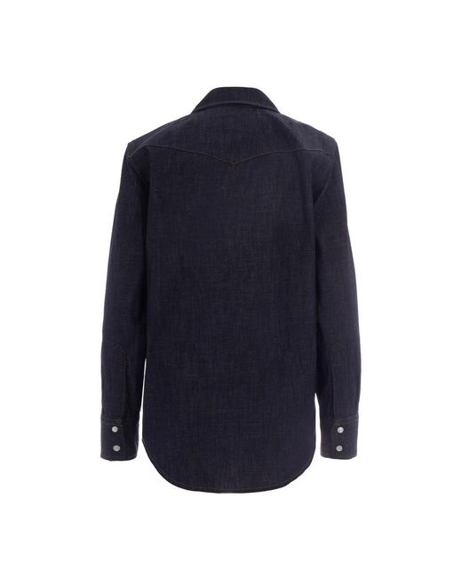 Shirts A.P.C. de color Blue