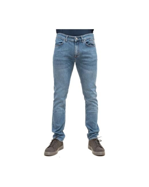 Jeckerson Slim fit tri-blend denim jeans in Blue für Herren