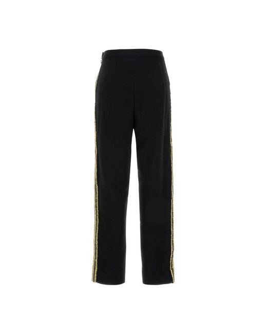 Bode Black Straight Trousers