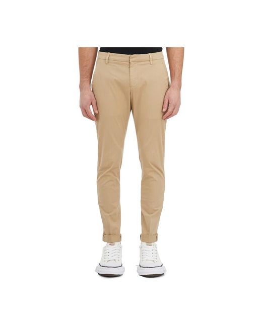 Slim-Fit Trousers Dondup de hombre de color Natural