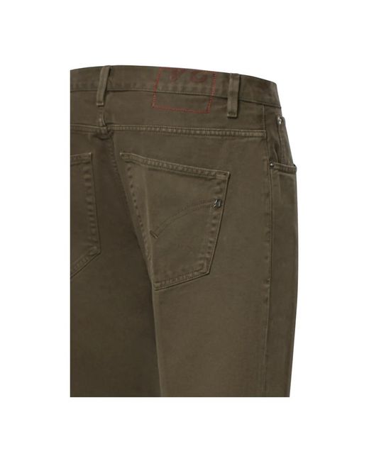 Dondup Green Slim Fit Jeans for men