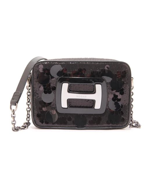 Hogan Cross Body Bags in het Black