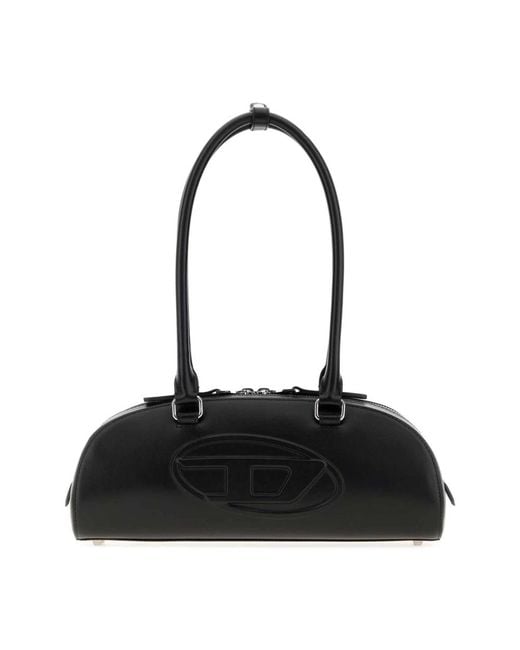 DIESEL Black Shoulder Bags for men