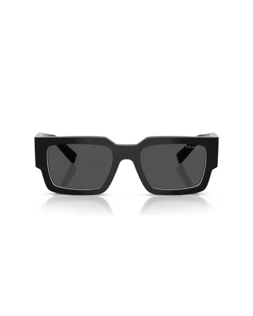 Prada Schwarz/Graue Sonnenbrille B17S Stil in Black für Herren