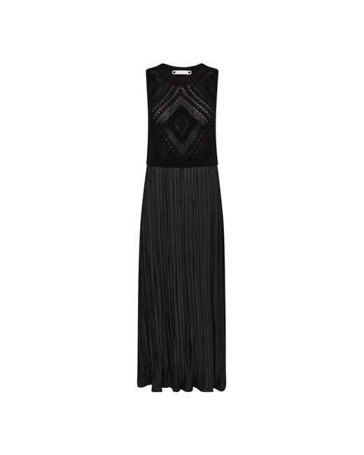 Maxi Dresses co'couture de color Black