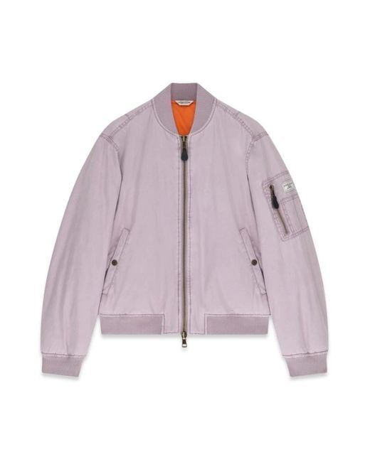 Bomber Jackets Guess de color Purple