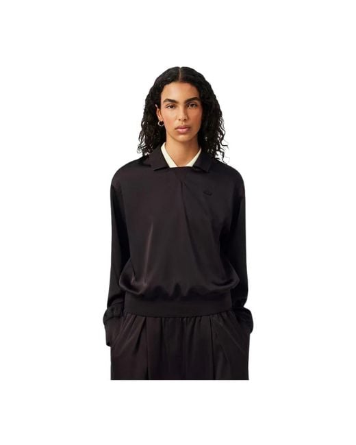 Lacoste Black Sweatshirts
