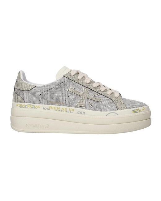 Premiata Gray Sneakers