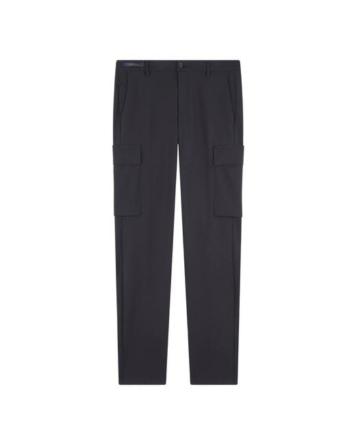 Paul & Shark Blue Slim-Fit Trousers for men