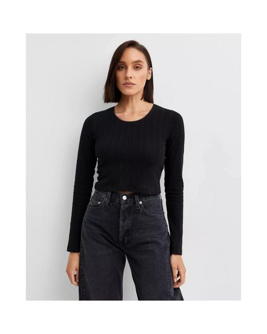 J.W. Anderson Round-Neck Knitwear in het Black