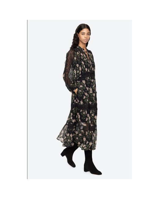 Midi Dresses di Sea in Black