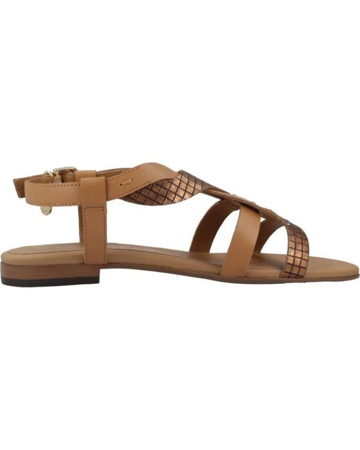 Flat Sandals di Stonefly in Brown