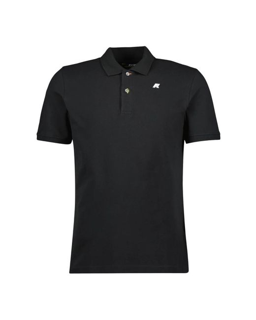 K-Way Vinnie Polo in het Black voor heren