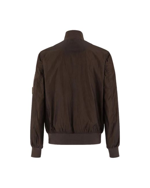Parajumpers Black Bomber Jackets for men