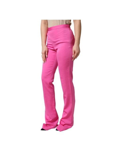 Versace Pink Wide Trousers