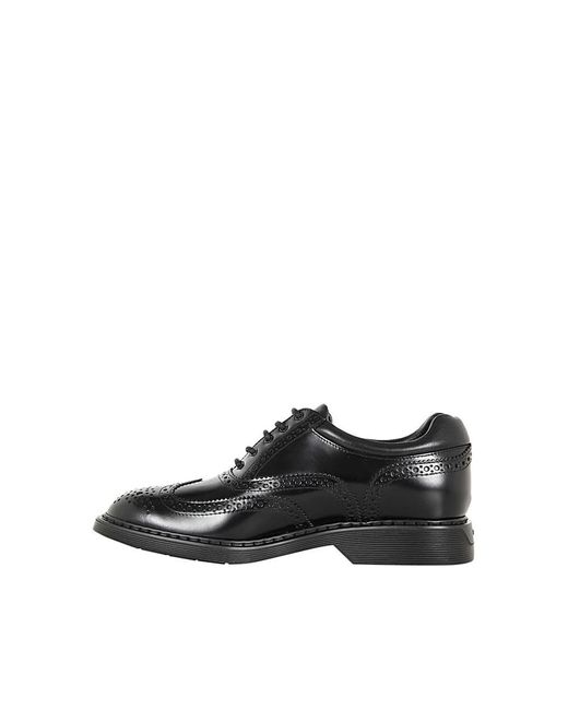 Hogan Black H576 Lace-up Shoes for men