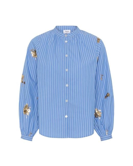 Shirts Saint Tropez de color Blue
