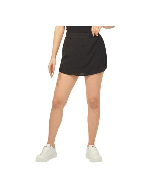 Armani Exchange Black Short Skirts