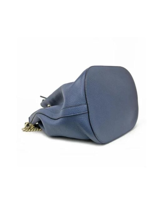 Pre-owned > pre-owned bags > pre-owned handbags Gucci en coloris Blue
