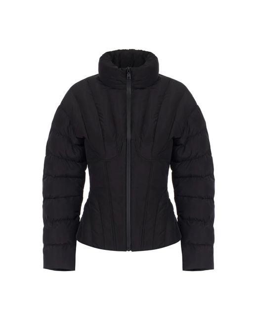 Elisabetta Franchi Black Winter Jackets