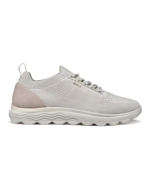 Geox Gray Sneakers for men