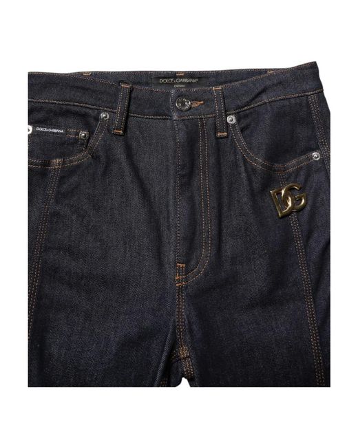 Boot-Cut Jeans Dolce & Gabbana en coloris Black