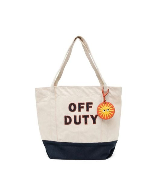 Anya Hindmarch White Tote Bags
