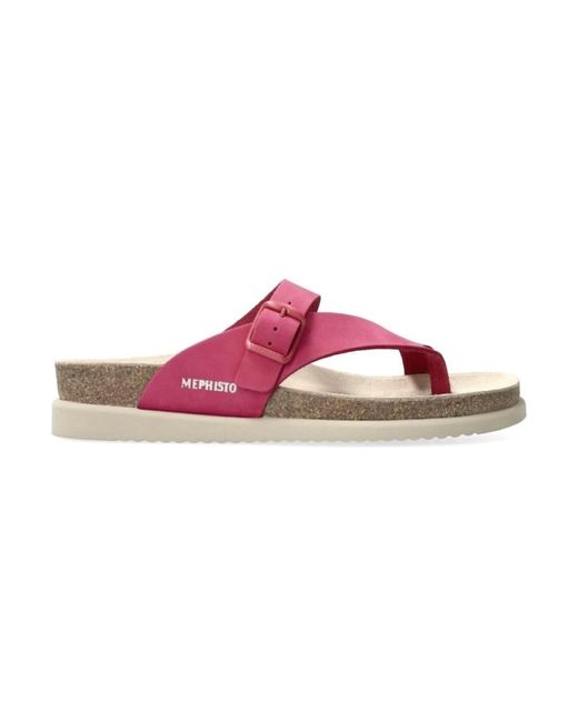 Flip Flops di Mephisto in Pink
