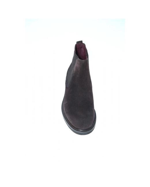 Peppe Migliore Blue Chelsea Boots for men