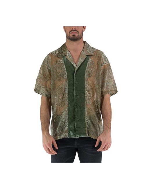 Daily Paper Green Short Sleeve Shirts for men