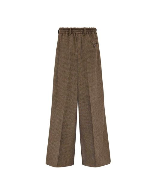 Wide Trousers Martine Rose de hombre de color Brown