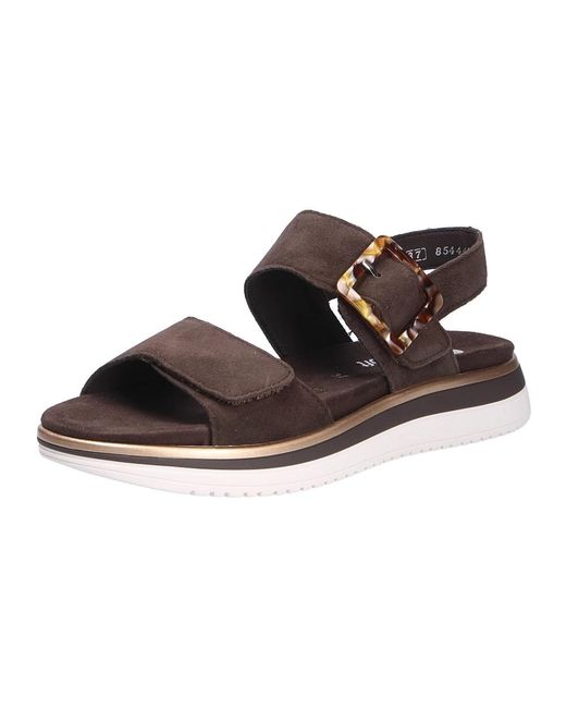 Flat Sandals Remonte en coloris Brown