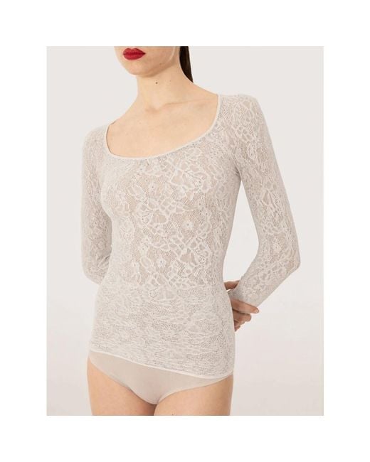 Wolford Pink Long Sleeve T-Shirts