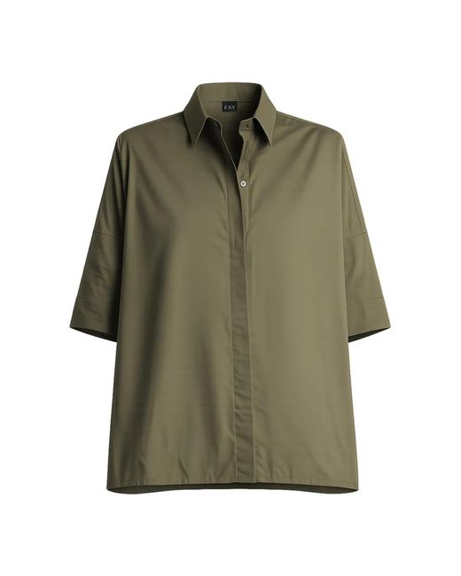 Fay Green Shirts